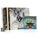 The Beatles - A collection of LPs, to include 1966 Revolver, PMC 7009, first pressing, Garrod and
