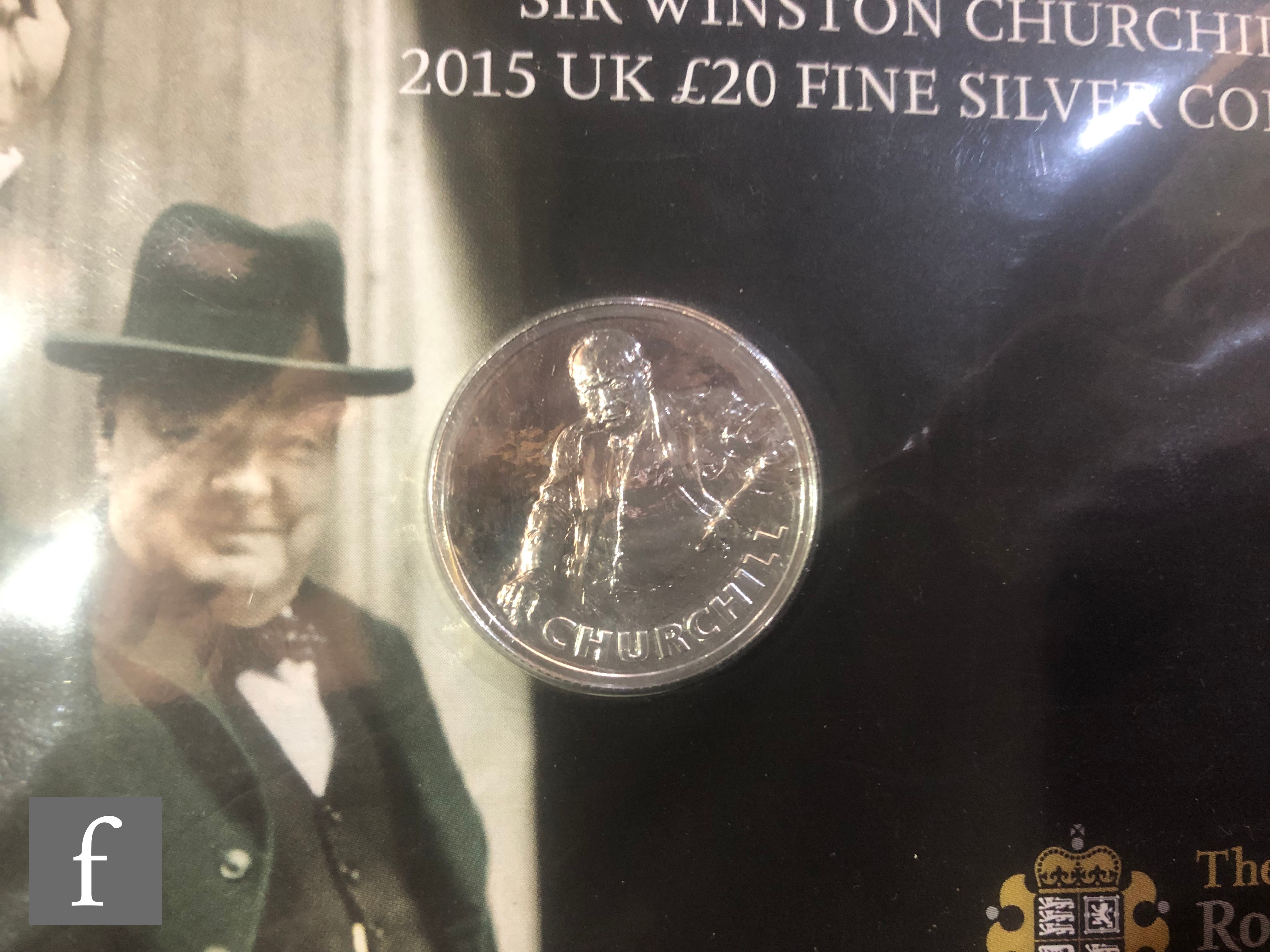 An Elizabeth II 2014 Britannia silver proof coin cased, Australia one dollar silver Platypus, - Image 12 of 13