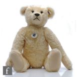 A Steiff 400520 Margarete's Teddy Bear Replica 1909, light blond mohair, limited edition 1793 of