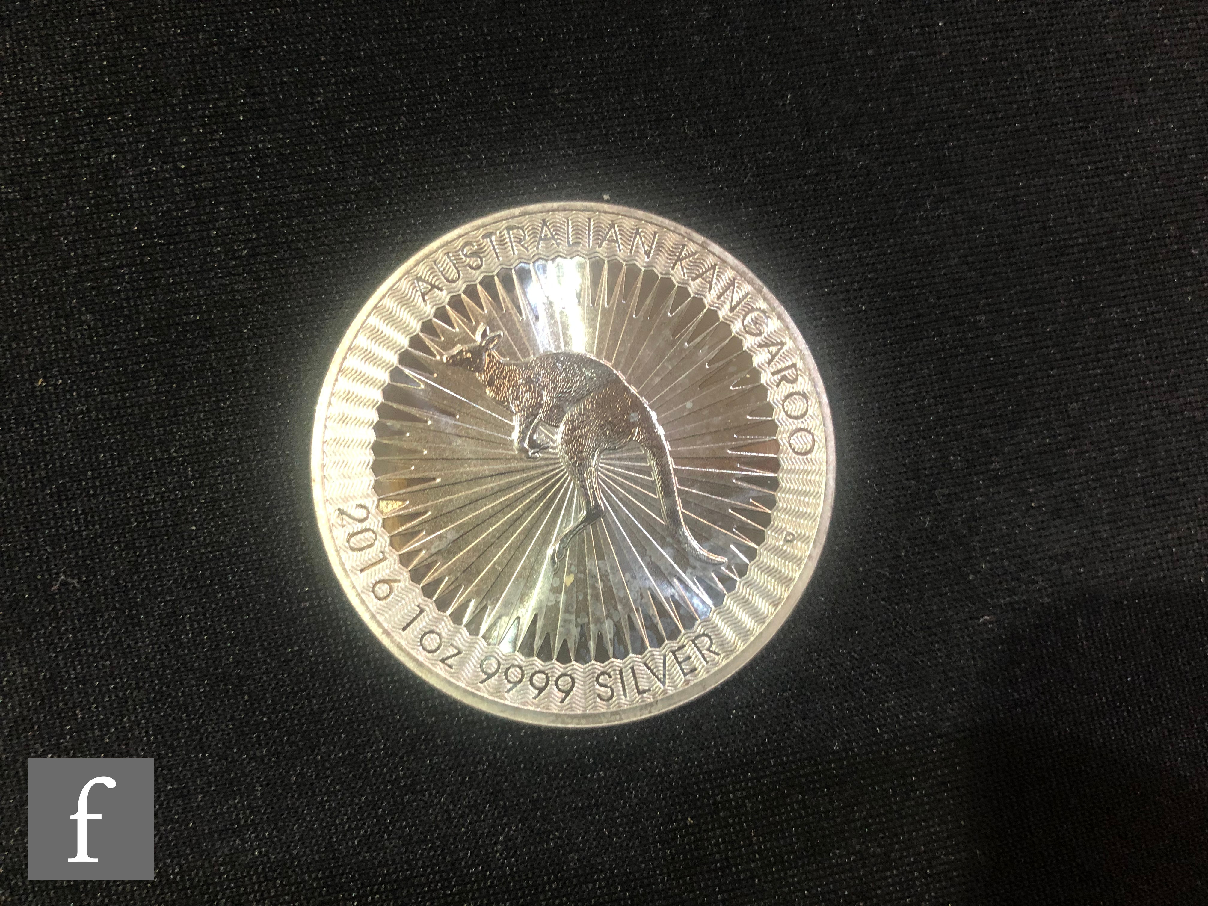 An Elizabeth II 2014 Britannia silver proof coin cased, Australia one dollar silver Platypus, - Image 5 of 13