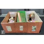 A collection of assorted dolls house accessories and furniture, for a nursery, garden, music room