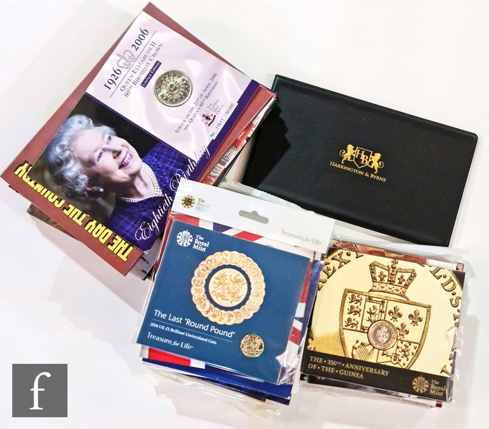 A collection of various Elizabeth II cased single and part set royal event commemorative issues,