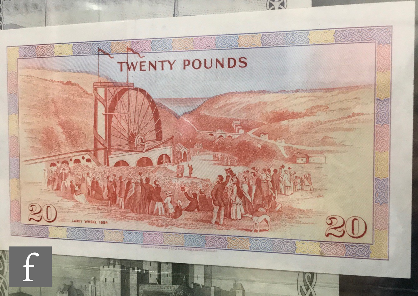 An album of Guernsey, Jersey and Isle of Man banknotes to include fifty, twenty, ten, five and one - Image 10 of 13