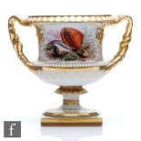 A 19th Century Flight Barr and Barr Royal Porcelain Works Worcester twin handled vase decorated with