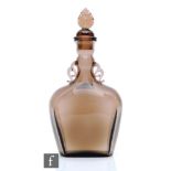 An early 20th Century Sandvik glass decanter, designed by Simon Gate, circa 1918-21, the