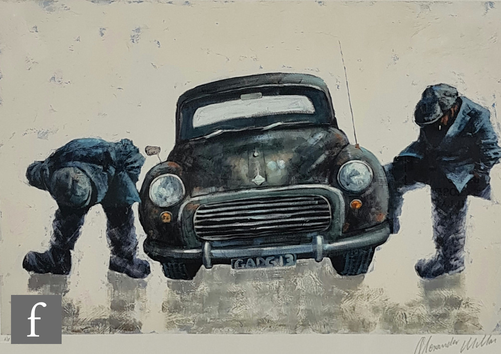 ALEXANDER MILLAR (CONTEMPORARY) - 'Scrapheap Challenge', giclee print on paper, signed in pencil and