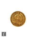 A George III 1804 one third of a Guinea.