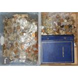 An extensive collection of world mixed nickel and copper coinage, mostly 20th Century but some