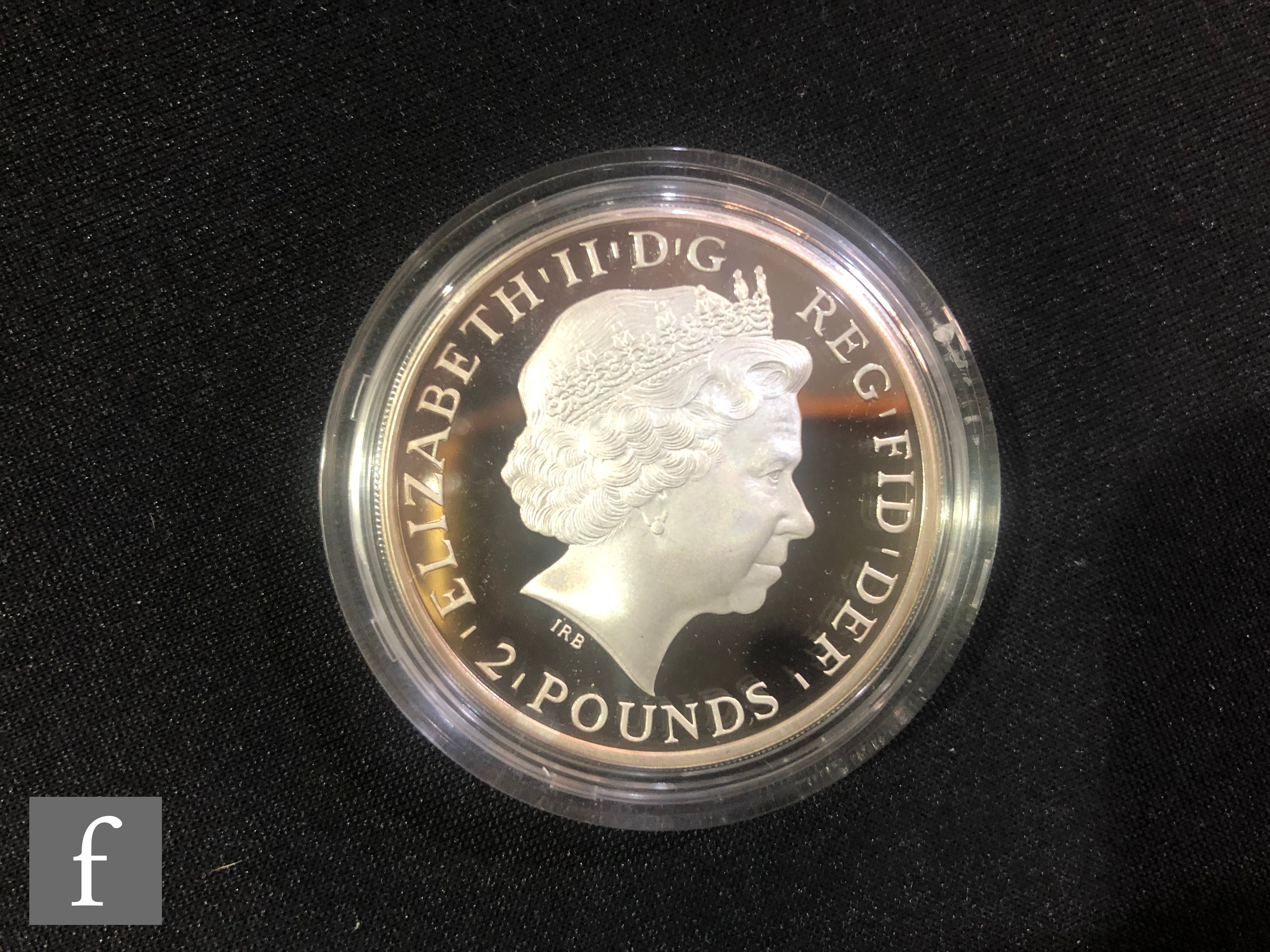 An Elizabeth II 2014 Britannia silver proof coin cased, Australia one dollar silver Platypus, - Image 9 of 13