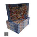 Four Ravensburger jigsaw puzzles inspired by Fieldings Auctioneers. (4) Sold on behalf of charity.
