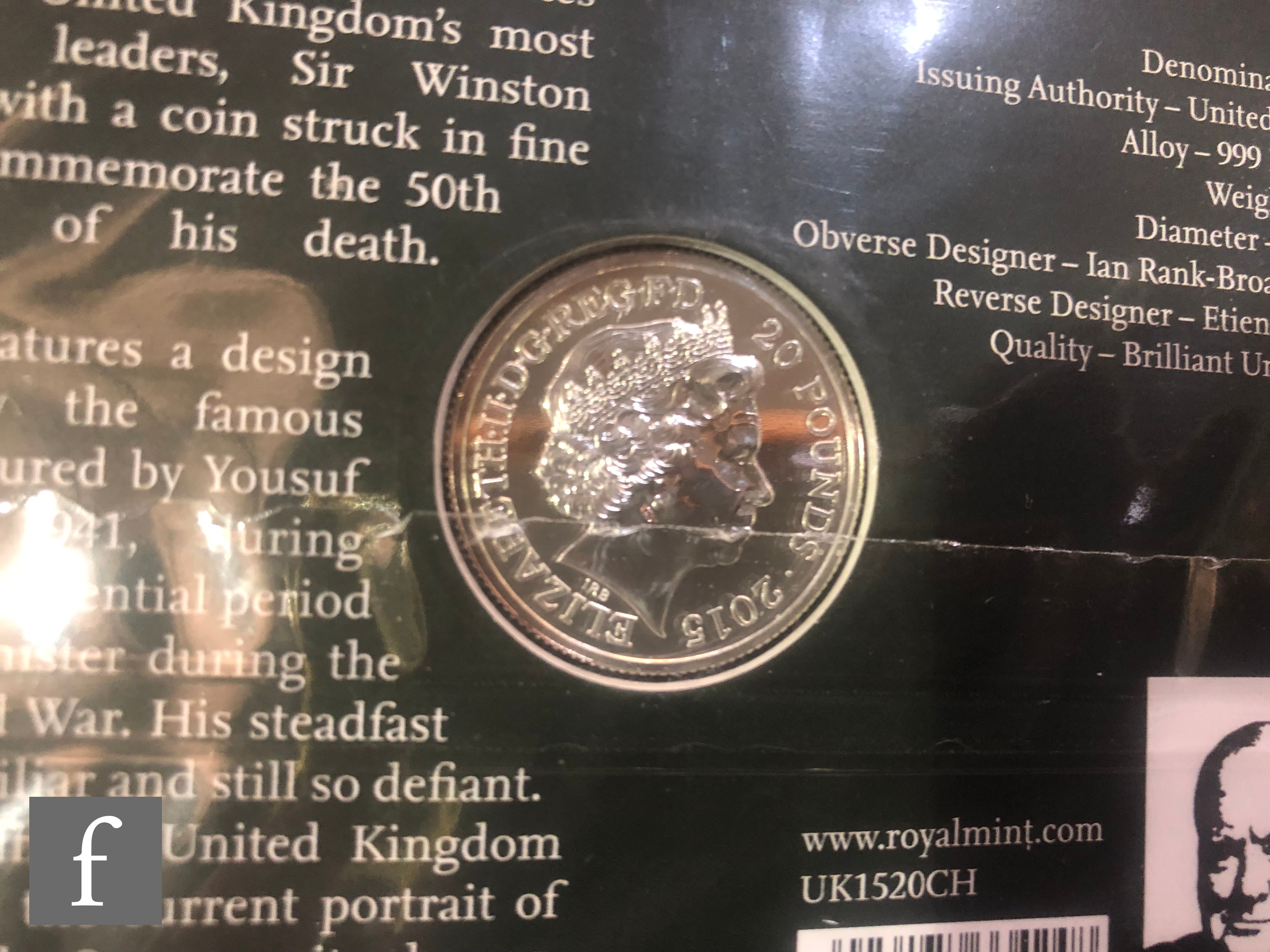 An Elizabeth II 2014 Britannia silver proof coin cased, Australia one dollar silver Platypus, - Image 13 of 13