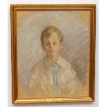 B. Clarke, Irish, 20th Century "Honorable Dominick Browne, Aged 8," Pastel, 50cms x 60cms (21" x