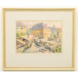 Sean O'Connor, Irish (1909-1992) "Portmagee, Co. Kerry," watercolour, Signed lower left, 24cms x