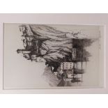 Andrew F. Affleck  R.A., R.S.A. (1869 - 1935) A set of 4 Etchings depicting European Scenes,