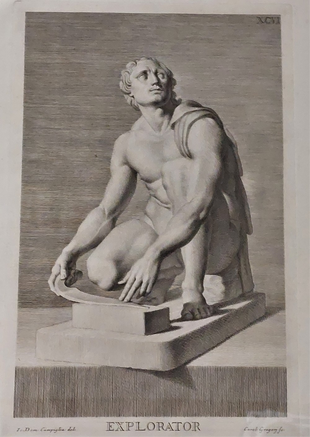 After Carlo Gregori (1719-1759) A very good early set of 6 black and white Engravings, "Raccolta - Image 2 of 8