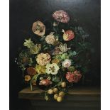 A. Seymour, 19th Century Naïve School "Summer Abundance," O.O.B., approx. 61cms x 48cms (24" x