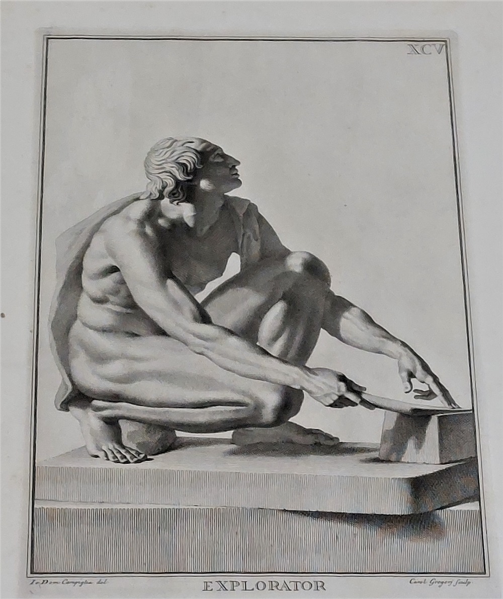 After Carlo Gregori (1719-1759) A very good early set of 6 black and white Engravings, "Raccolta - Image 5 of 8