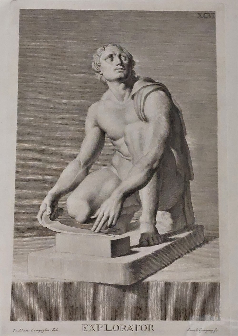 After Carlo Gregori (1719-1759) A very good early set of 6 black and white Engravings, "Raccolta - Image 3 of 8