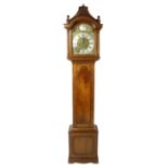 A fine quality Irish Regency period mahogany Longcase Grandfather Clock, by Robert Gibson (