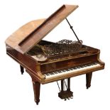 An attractive rosewood cased Grand Piano, by Steinway and Sons (patent grand) New York and