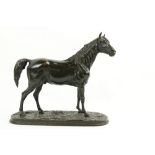 After P.J. Mene  Study of a Horse, bronze, 14" (35cms). (1)