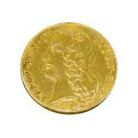 A double Louis XVI, 1759 gold Coin, (9), in very good condition. (1)