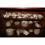 A large collection of Masons Ironstone Mandalay design Dinnerware, comprising dinner and side