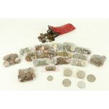 Irish & English Coins & Tokens:  A large collection of Irish & English silver and copper Coins &