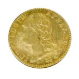 A very good gold French Louis XVI Coin, 2 Louis d'or, 1786, "B". (1)