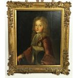 Attributed to Francois de Troy (1645-1730) "Philip V of Spain as a Young Boy, (formally Philip Duc