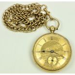 The Liberator 'Daniel O'Connell's' Timepiece [Daniel O'Connell] An important 19th Century, 18ct gold
