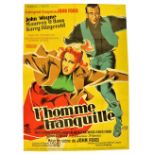 After Clement Howel, French (1927-2008) Cinema Poster:  L'Homme Tranquille, (The Quiet Man), [1952],