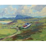 Gerald J.A. Carson (XX-XXI) "Muckish from Hornhead, Co. Donegal," O.O.C., Signed  dated '97 and