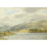 Frank Egginton  R.C.A. & F.I.A.L. (1908 - 1990)  'Loch Eilt, Inverness-shire,' watercolour,
