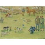 J.S. Nolan, Irish - 20th Century "Horse Show and Spring Show at the Royal Dublin Society,"