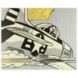 Roy Lichtenstein, American (1923 - 1997) "Whaam!" original offset lithograph Print on heavy wove