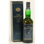 Whiskey:  "The Glenlivet - George Smith's Original 1824 Pure Single Malt Scotch Whiskey - aged 18