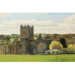 Blaise Smith, RHA (b. 1967) "Jerpoint Abbey, Co. Kilkenny," O.O.C., Signed  and dated on reverse,