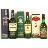 Whiskey:  A cased tube Bottle of Jameson Signature Reserve; a bottle of Jameson Special Reserve in