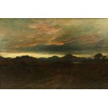 James Robert Greenlees, Scottish (1820 - 1904) "Morning Skye," O.O.C., extensive landscape with
