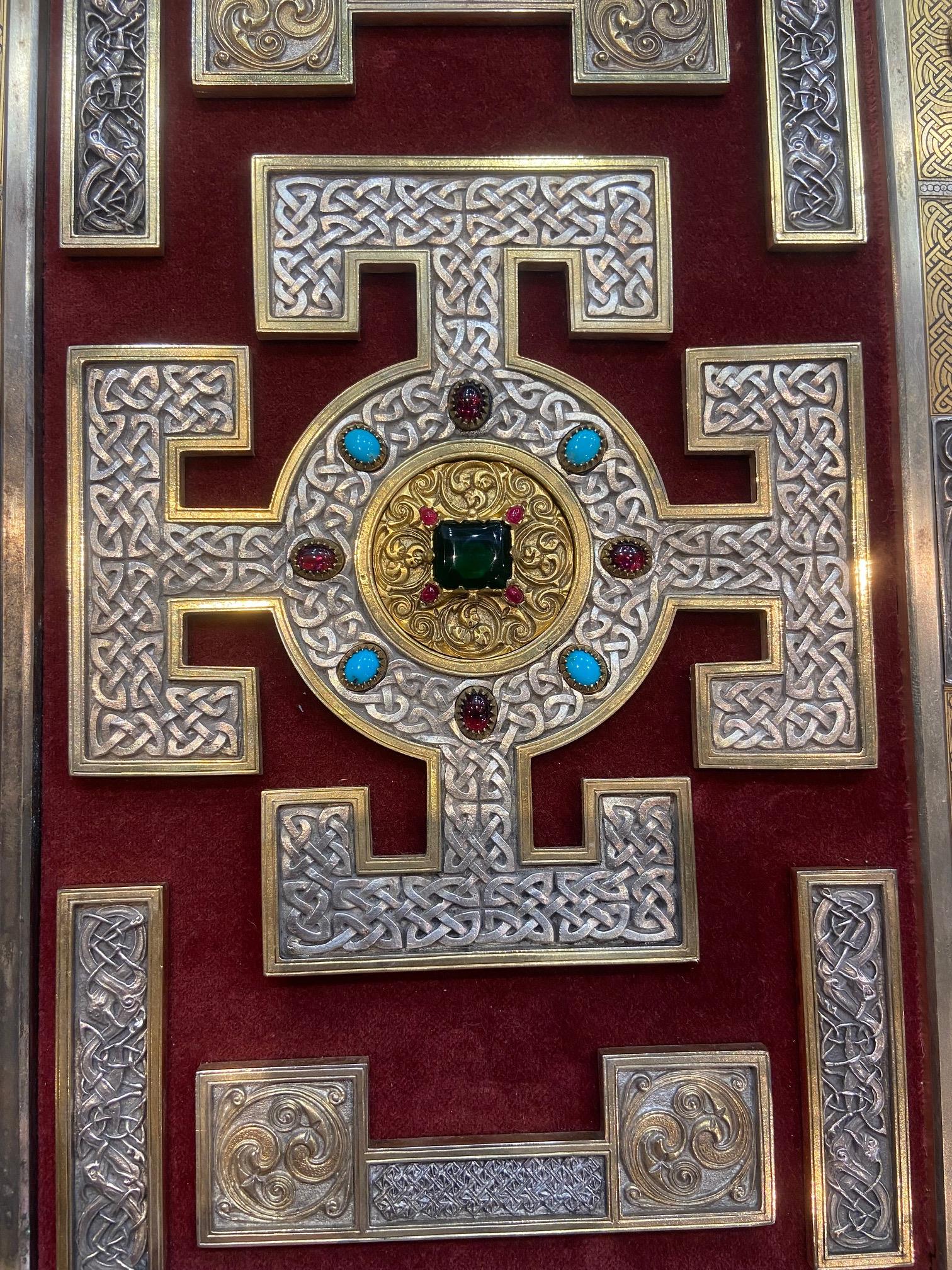 The Lindisfarne Gospels  A True Masterpiece of Fine Facsimile Production Evangelia Sancta - Image 31 of 49