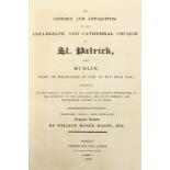 Mason (Wm. Monck) The History and Antiquities of the Collegiate and Cathedral Church of St. Patrick, - Image 2 of 4