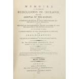 Musgrave (Sir Richard) Memoirs of the Different Rebellions in Ireland, 2 vols. lg. 4to Dublin - Image 3 of 3