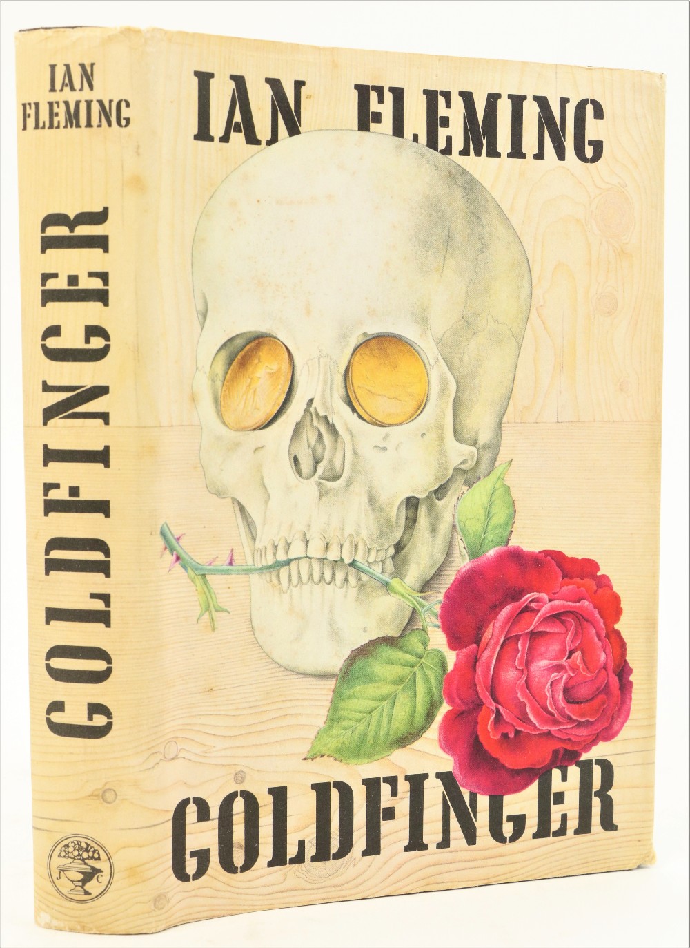 Fleming (Ian) Goldfinger, 8vo L. (Jonathan Cape) 1959, First Edn., black cloth with stamped skull