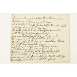 The Death of General Wolfe, 1759 Manuscript: A contemporary Manuscript Poem, on the Death of General