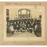 G.A.A.:  Photograph, Football 1918, Boherbee Football Team - Winners of League 1918, with printed