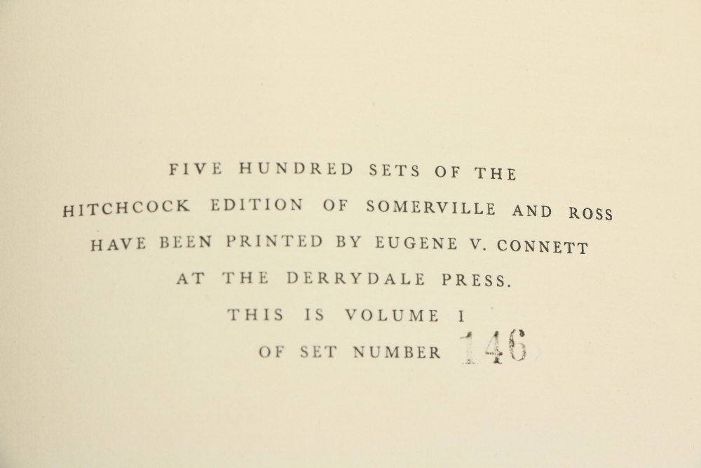 Limited Edition, Signed by Author Somerville (E.OE.) & Ross (Martin) Works, 7 vols. roy 8vo New York - Image 5 of 5