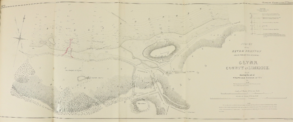 River Shannon:  Burgoyne (J.F.), Jones (H.D.) & R. Griffith, Second Report of The Commissioners .. - Image 3 of 3