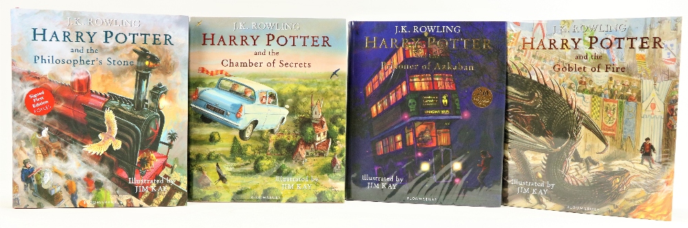 Signed by the Illustrator Rowling (J.K.) & Kay (Jim)illus. Harry Potter and the Philosophers
