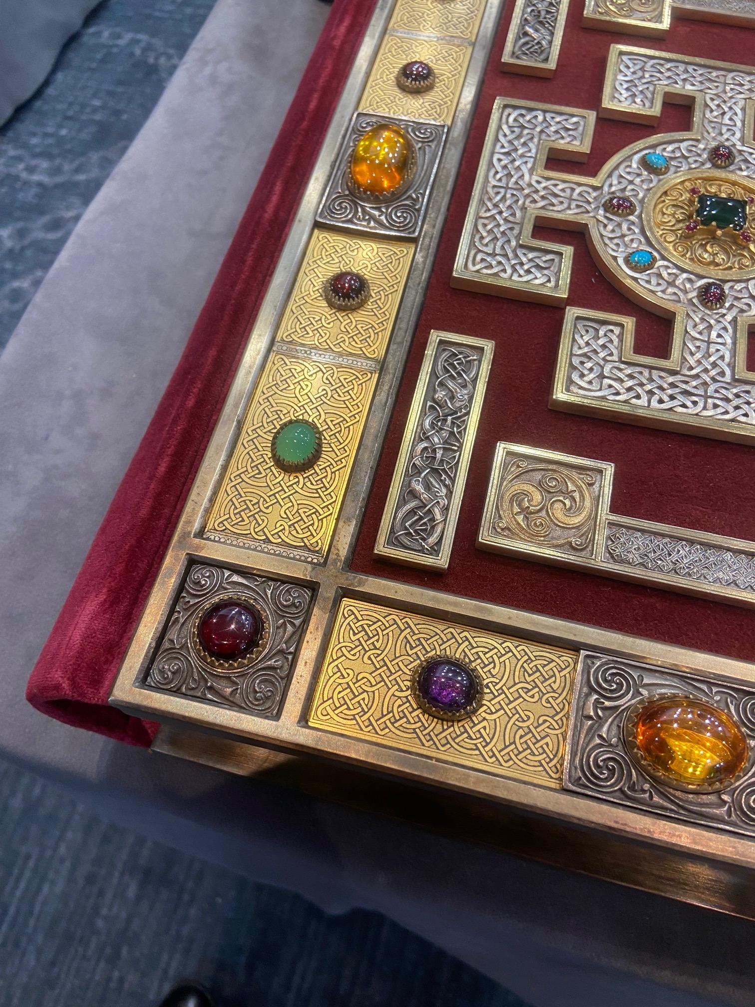 The Lindisfarne Gospels  A True Masterpiece of Fine Facsimile Production Evangelia Sancta - Image 33 of 49